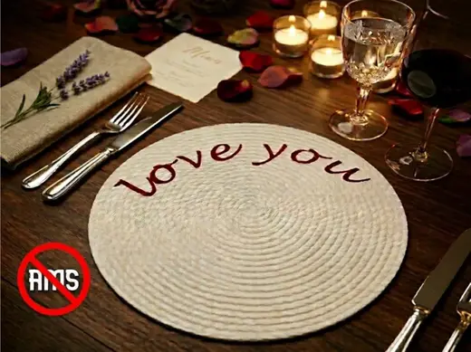 Love You Knitted Inlay Design (No AMS Needed)