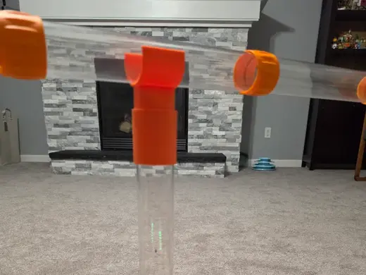 Supports clips for use with Air Toobz