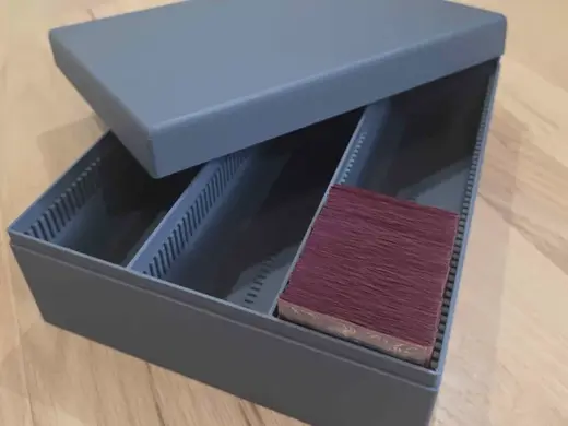 Trading Card Box with lid- for h2d/h2s
