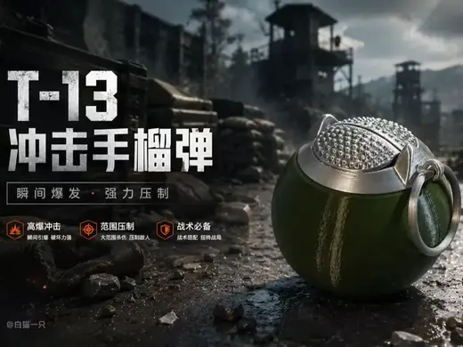 暗区突围手榴弹摔炮精灵球(已拆件无需ams)