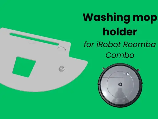 Washing mop holder for iRobot Roomba Combo