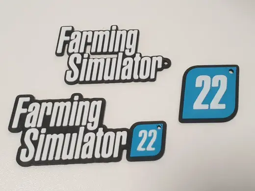 Farming Simulator 22 Keychain