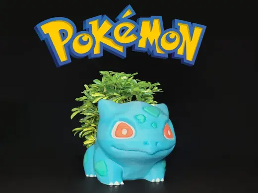 Bulbasaur Plant Pot - Multicolor and Single Color