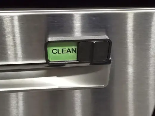 DISHWASHER CLEAN AND DIRTY