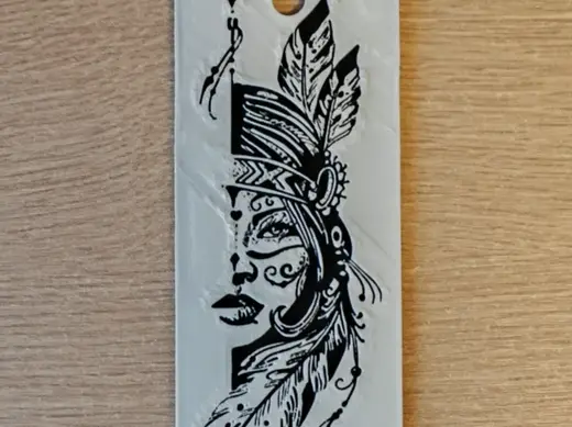 Daughter of the tribal chief bookmark