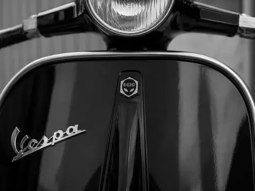 EGIG Emblem Logo Vespa V50 Smallframe