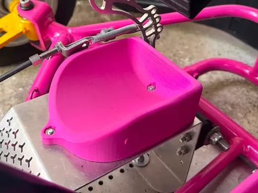 Mini Kart Racing Footrest / Pedal Platform