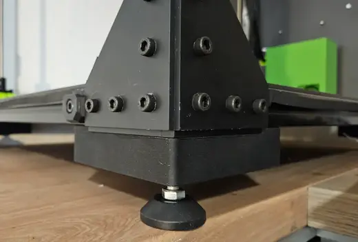 Adjustable Feet Corner 3030 (Ratrig Vcore 3, 3.1)