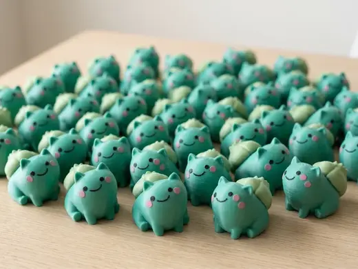 Chibi Bulbasaur Pokemon toy