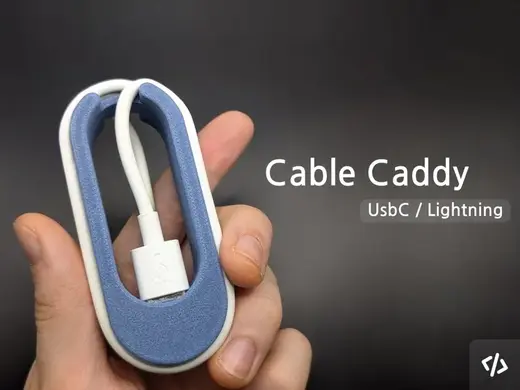 Cable Caddy-UsbC/Lightning Travel Cable Organizer