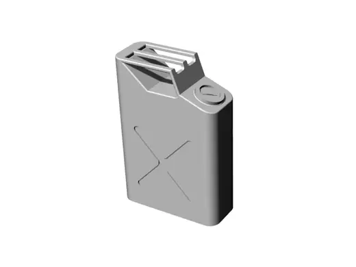 20L Jerry Can / Canister – 1:8 Scale