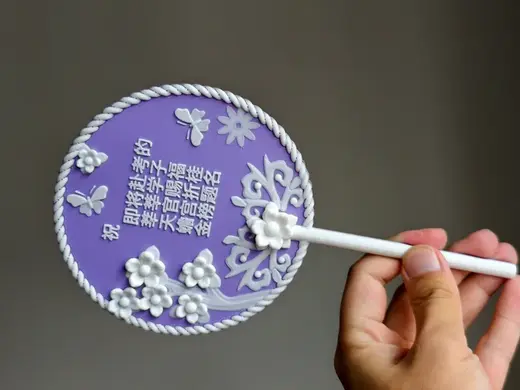 团扇,桃花扇祝各位学子,金榜题名