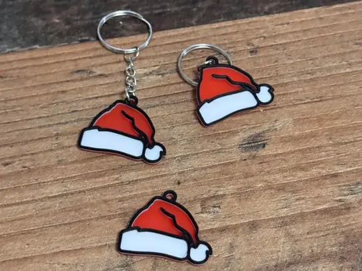 Simple Christmas Keychain (no AMS)