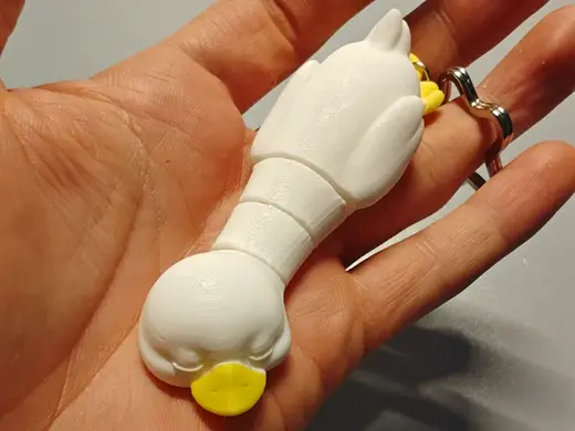Quack Keychain, Paperella portachiavi