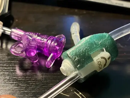 Single G-JET LOCK: No-Slip TPU Tubing Lock