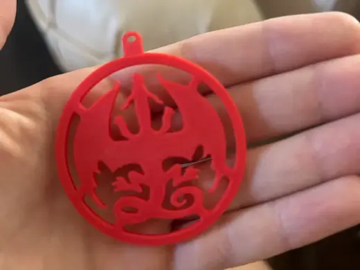 wof logo keychain