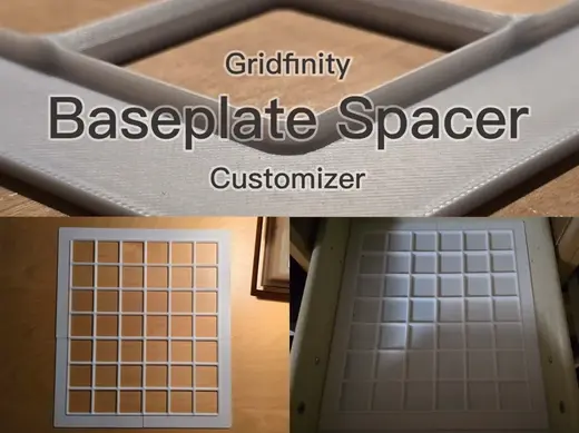 Gridfinity Spacer Generator