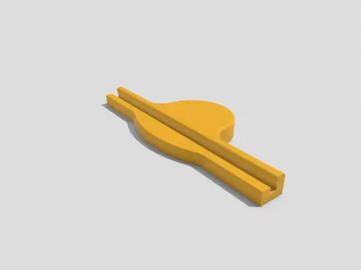 Low Profile Stand for HueForge Prints