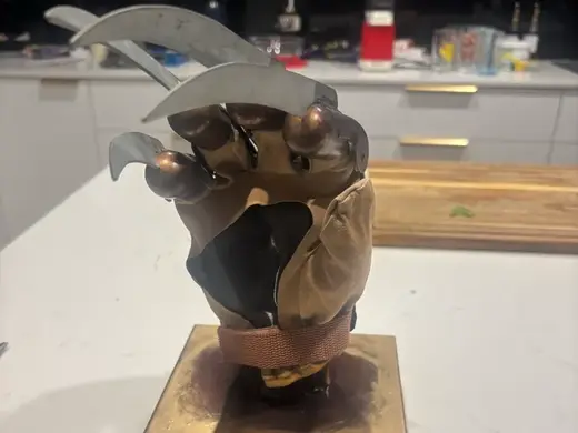 Prop Glove Hand with Stand - Kruger example