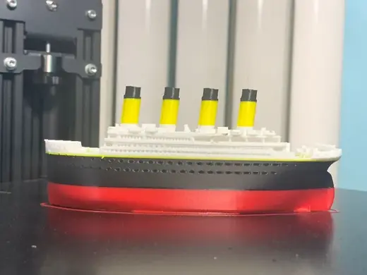 Small Compressed Titanic Bathtub fixed