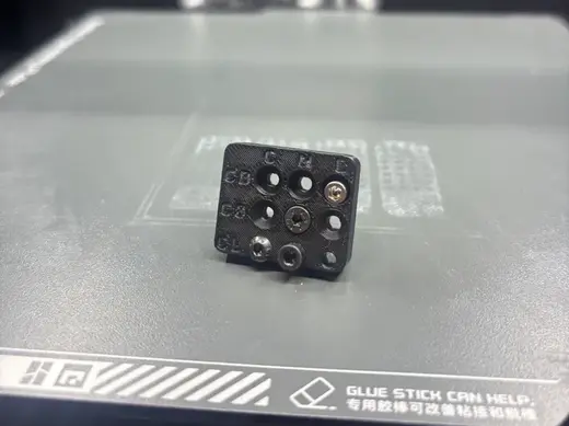 Test Part for Solidworks M3 Hole Features