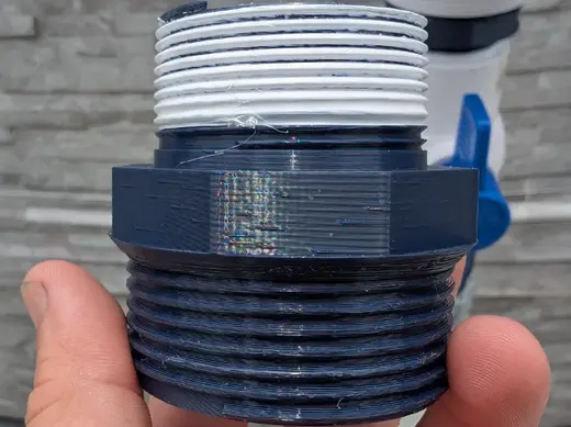 1.5" npt to Intex Hose Adapter