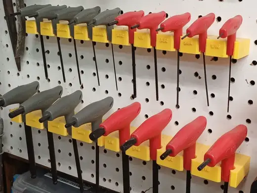 Harbor Freight Pegboard Allen key Holder - METRIC