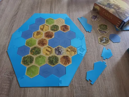 Settlers of Catan Seafarer modular border