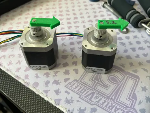 NEMA 17 Calibration Arrows