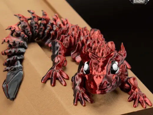 Glorious Baby Dragon - Articulated Print in Place