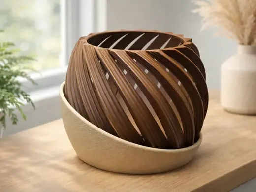 Lattice Orchid Planter with Drip Tray