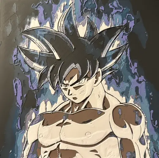 Goku Ultra Instinct Hueforge