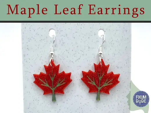 Maple Leaf Earrings