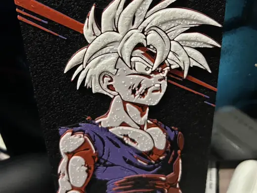 Gohan Rage HueForge | Dragon Ball Z