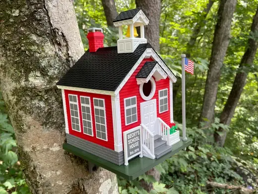 School House Birdhouse