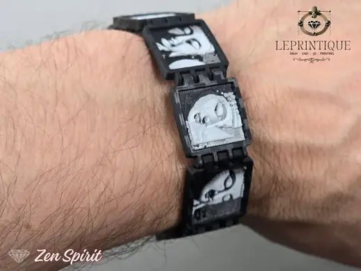 Zen Spirit – Modulares Armband mit Buddha-Design
