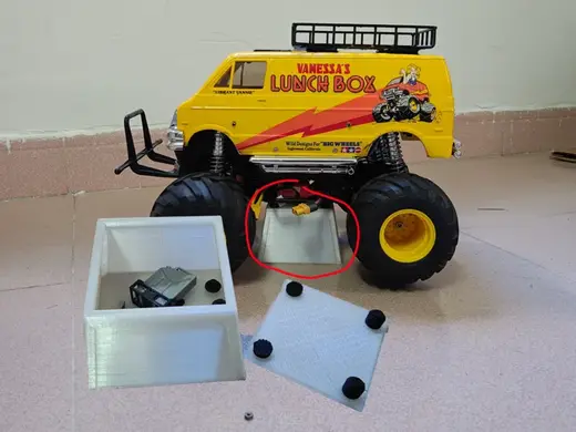 RC car stand tool box /遥控车支架工具盒
