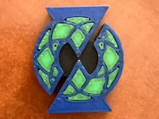 Quandrix Symbol for deckbox with Magnet