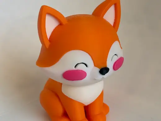 Kawaii Fox figurine