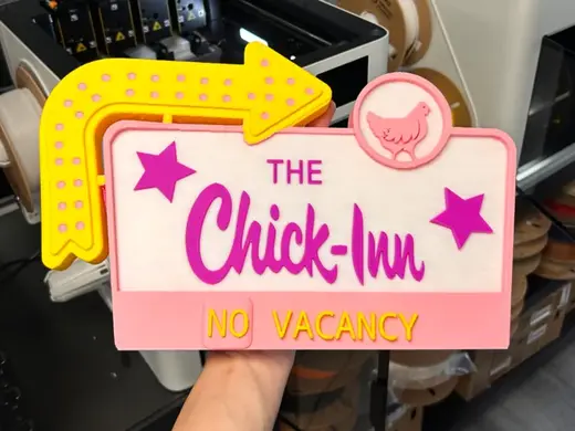 chick-inn sign, chicken coop sign
