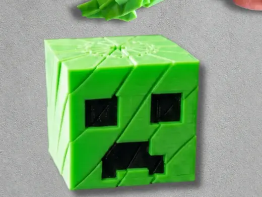 Twisty Creeper Head Fidget