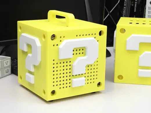Mario Question Block ITX Case Upgrade Kit