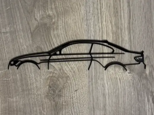 BMW 335i silhouette