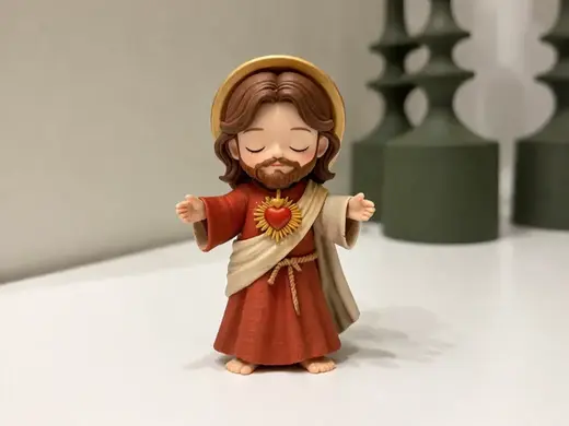 Saint Joseph – Modern Nativity Figurine3D Printing