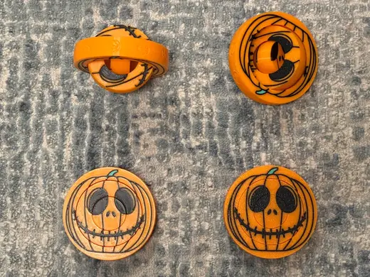 Jack Skellington Pumpkin Gyroscopic Fidget Spinner