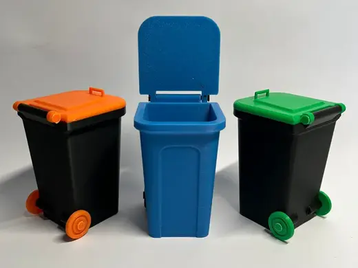 Garbage Bin Trash Can V2 (Wheelie Bin)