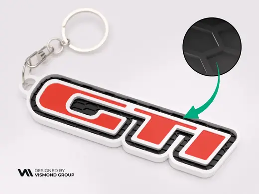Peugeot GTI Keychain