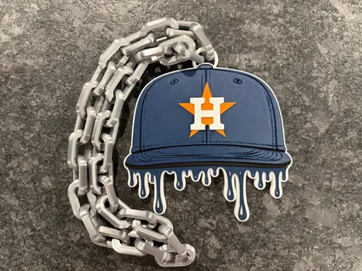 Houston Astros Drip Baseball Cap Hype Chain