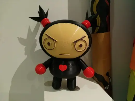 Garu from the Pucca anime cartoon show MMU