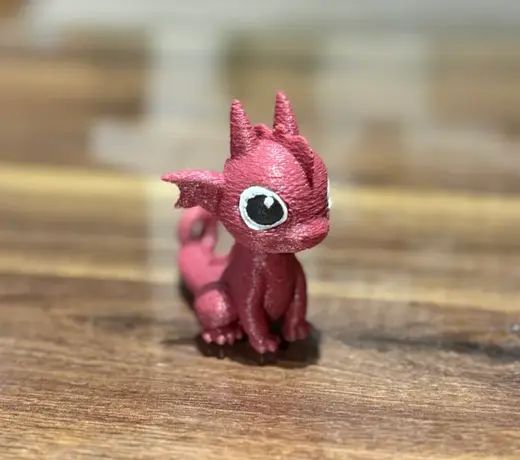 CUTE LITTLE DRAGON / TEXTURED SKIN / EASY TO PRINT